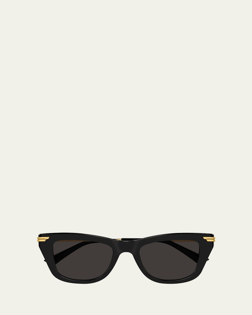 Recycled Acetate Rectangle Sunglasses